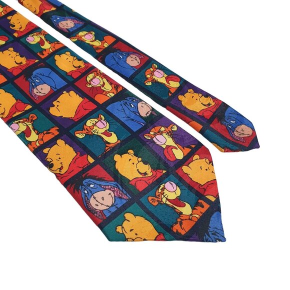 Disney Winnie The Pooh Character Tie Vintage Collectable Tigger Eeyore Disney - Picture 2 of 5